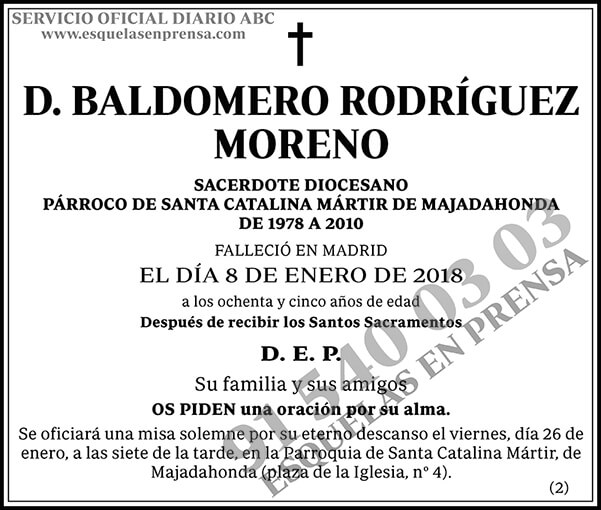 Baldomero Rodríguez Moreno